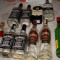 sticle goale de Jack Daniel s ,JB, etc