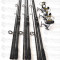 Set 3 Lansete CRAP 3,3m 3 Trons CU 3 MULIN. G 6500 CU 12+1 RULM SI Baitrunner