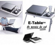 E-table-masuta laptop multifunctionala foto