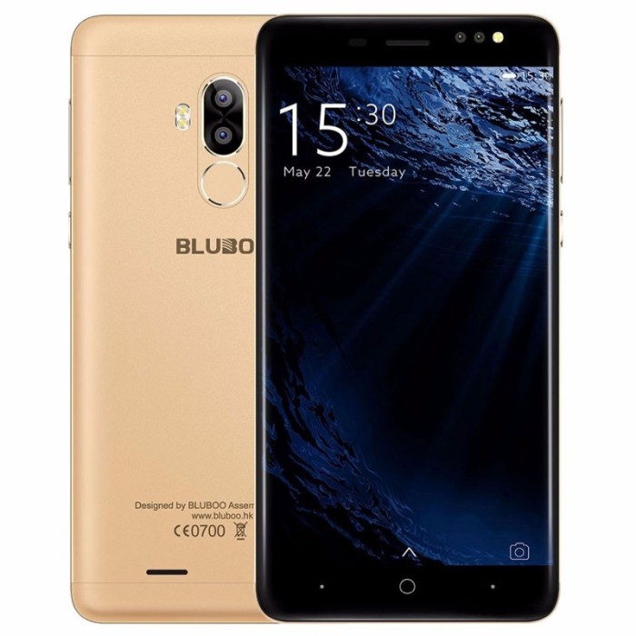 Bluboo D1, Dual SIM, 3G, Quad-Core, 2GB RAM, 16GB, Amprenta, Android 7.0, Gold foto mare Bluboo D1, Dual SIM, 3G, Quad-Core, 2GB RAM, 16GB, Amprenta, Android 7.0, Gold foto mare