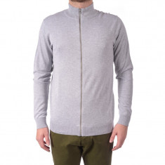 Cardigan Bumbac Cu Fermoar Jack&amp;amp;Jones Denny Knit Zip Gri foto