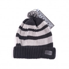 Caciula Barbati Jack&amp;amp;Jones Josef Beanie Negru / Alb foto