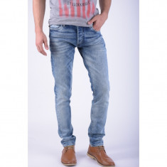 Blugi Barbati Jack&amp;amp;Jones Tim Original Jj 845 Blue Denim Slim Fit foto