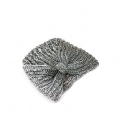 Turban Only Onlsalty Knit Turban Grey foto