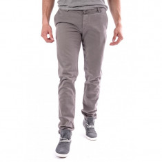 Pantaloni Lungi Bumbac Jack&amp;amp;Jones Bolton Chino Gri foto