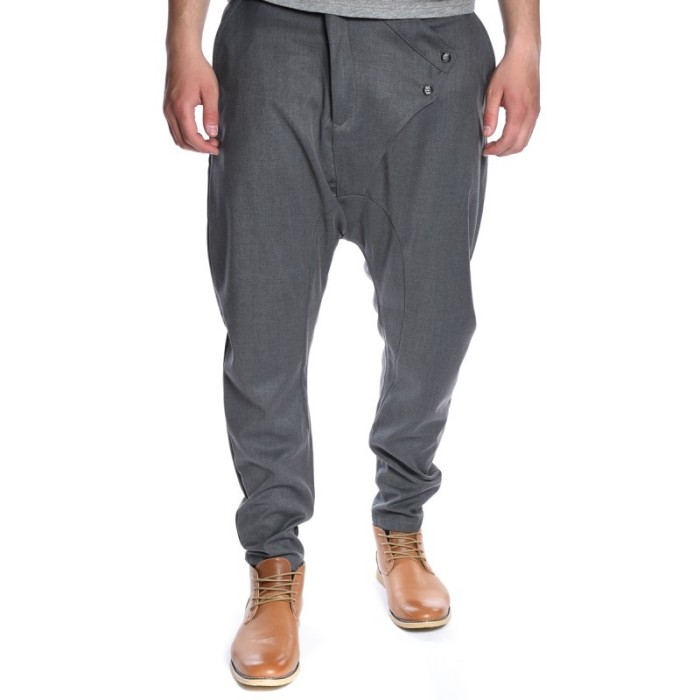 Pantaloni Tur Lasat Vascoza Karl Mommoo Frederik Gri foto mare Pantaloni Tur Lasat Vascoza Karl Mommoo Frederik Gri foto mare