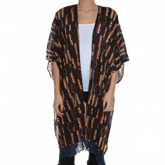 Poncho Subtire Vascoza Only Terry Long Weaved foto