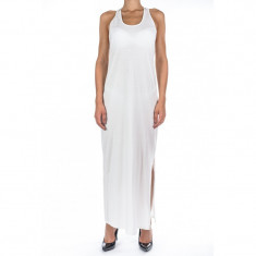 Rochie Lunga Bumbac Vero Moda Surfy Snow White foto