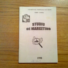 STUDIU DE MARKETING - Sorin Ciurea - 1998, 79 p.