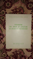 Itinerr de arta si folclor din nordul Moldovei an 1964/106pag foto