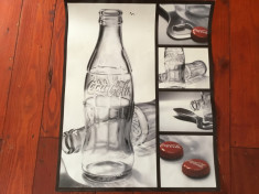 afis Coca Cola Original - de colectie !!! foto