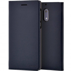 Husa Flip Cover Nokia CP-301 Slim Albastru pentru NOKIA 6 foto