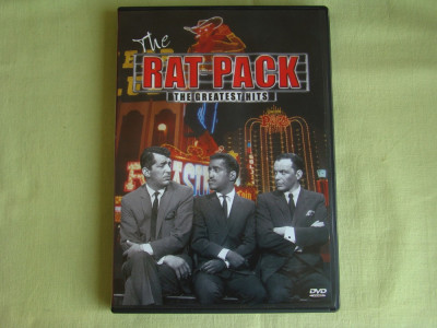 THE RAT PACK - The Greatest Hits - D V D Original ca NOU foto