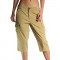 Pantaloni Scurti Bumbac Vero Moda 3/4 Free Cargo Camel