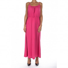 Rochie Bumbac Vero Moda Enjoy Maxi Pink foto