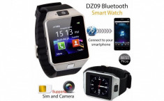 Ceas DZ09 Metalic SmartWatch &amp;amp;#8211; microSIM foto