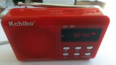 Mini boxa portabila cu MP3 Player si Radio Fm-Slot card si USB Kchibo KK-M9 foto