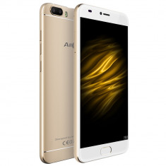 AllCall Bro, Dual SIM, 3G, Quad-Core, 16GB, Amprenta, Android 7.0, Gold foto