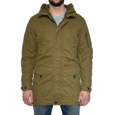 Geaca Parka Bumbac Jack&amp;amp;Jones Tuan Beetle Kaki foto