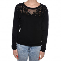 Bluza Bumbac Copenhagen Kindra Moss Negru foto