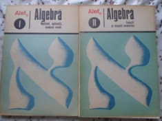 Alef Algebra Vol.1-2 Multimi, Aplicatii, Numere Reale, Functi - C. Gautier, G. Girard, A. Lentin ,400059 foto