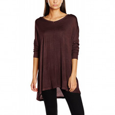 Bluza Vascoza Lunga Dama Vero Moda Rubi Meghan Oversize Decadent Chocolate foto