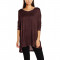 Bluza Vascoza Lunga Dama Vero Moda Rubi Meghan Oversize Decadent Chocolate