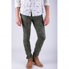 Pantaloni Lungi Bumbac Alcott Cornelio Slim Fit Kaki foto