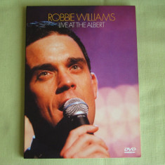 ROBBIE WILLIAMS - Live At The Albert - D V D Original ca NOU