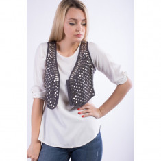 Vesta Vascoza Friendtex With Sequins Dark Grey foto