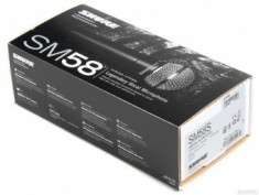 Microfon cu fir SHURE SM 58 foto