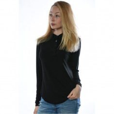 Bluza Polo Sisters Point Gilla Negru foto