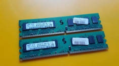 Kit 4GB DDR2 Desktop,2x2GB,Samsung,800Mhz,PC2-6400,Cas Latency CL6 foto
