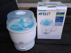 Philips Avent, sterilizator cu abur biberoane foto