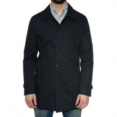 Jacheta Lunga Bumbac Jack&amp;amp;Jones Hoxton Dark Navy foto