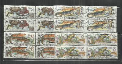 CEHOSLOVACIA - LOT 4 SERII BROASTE, STAMPILATE foto