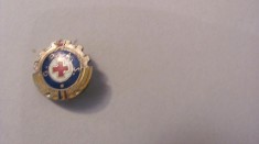PVM - Insigna &amp;quot;Gata Pentru Apararea Sanitara / GPAS&amp;quot; foto