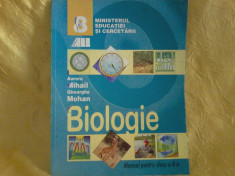 Biologie &amp;ndash; Manual clasa a 8-a - Aurora Mihail, Gheorghe Mohan foto