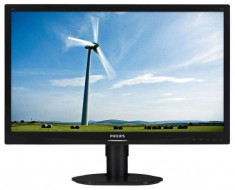 Monitor 24 inch LCD, Philips 241S Black, 3 Ani Garantie foto