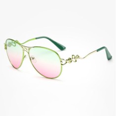 Ochelari Soare Dama Fashion Retro Design , UV400, Rama Metalica - Model 3 foto