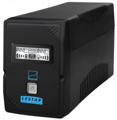 LESTAR SIN-830Es Sinus LCD 2xSCH BL, 800VA, 480W foto