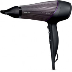 Uscator de par Philips DryCare Pro, 2300 W, negru/ mov foto