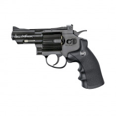 PNI Revolver Dan Wesson 2.5 inch negru cu CO2 pentru airsoft calibru 6 mm foto