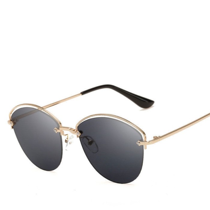 Ochelari Soare Dama Retro Style Cu Protectie UV 400 / Rama Metal - Model 2