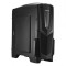 Carcasa Segotep Fighter V Blackm MiddleTower, fara sursa, Negru