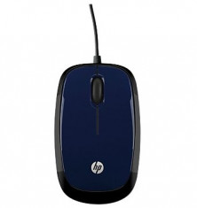 Mouse HP X1200, optic USB, 1200dpi, albastru foto