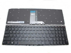 Tastatura laptop Lenovo Yoga 500-15ISK iluminata US foto