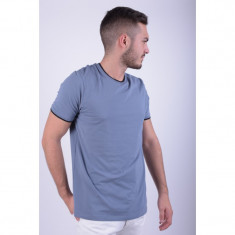 Tricou Bumbac Jack&amp;amp;Jones Premium Ankton Slim Fit Albastru foto