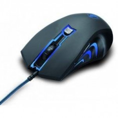 Mouse Colorful/Segotep Segotep GM7500, 800/1200/1600/2400 DPI, laser, USB, negru-albastru foto