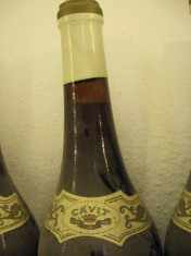 6 sticle vin vechi, de collection( LOT: Nr. 5 ) recoltare 1971 foto